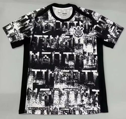 2026-27 Corinthians Black Pre-match uniform Training shirts