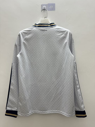 2026 World Cup Italy Away Long Sleeve Football Jersey