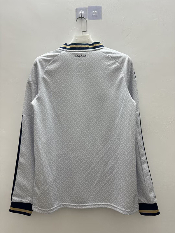 2026 World Cup Italy Away Long Sleeve Football Jersey