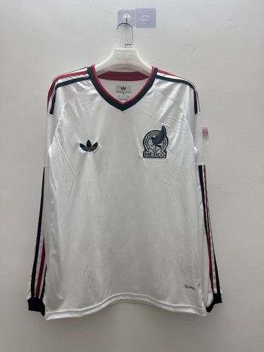2026 World Cup Mexico Away Long Sleeve Football Jersey
