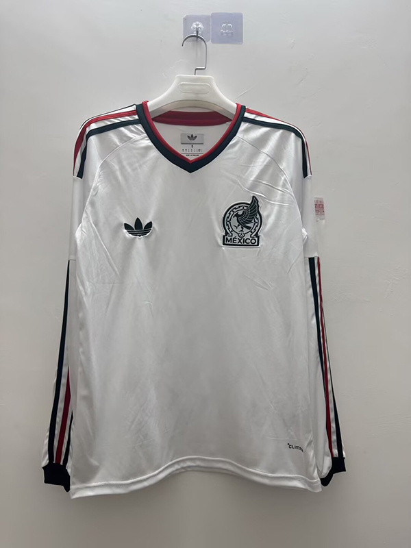 2026 World Cup Mexico Away Long Sleeve Football Jersey