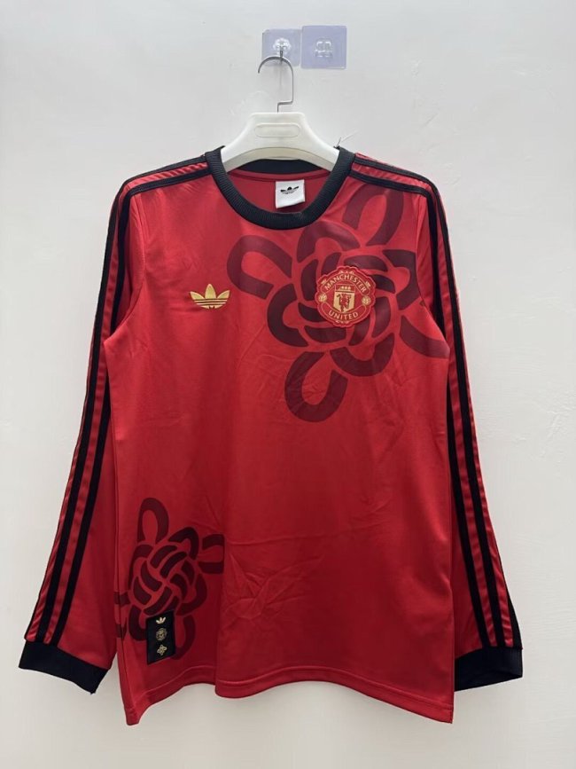 2025-26 Man Utd Special  Edition Long Sleeve Soccer Jersey