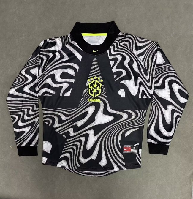 2026 Brazil Home Long Sleeve Soccer Jersey