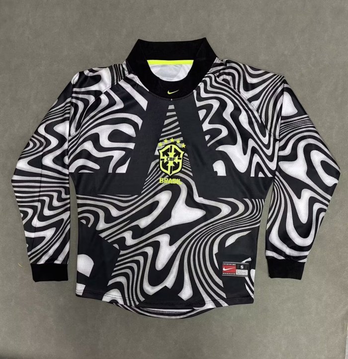 2026 Brazil Home Long Sleeve Soccer Jersey