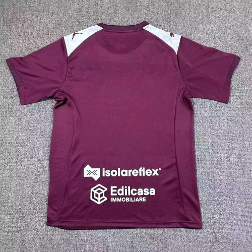 25-26 Salernitana Home Fans Soccer Jersey