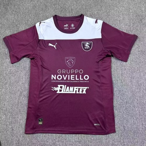 25-26 Salernitana Home Fans Soccer Jersey