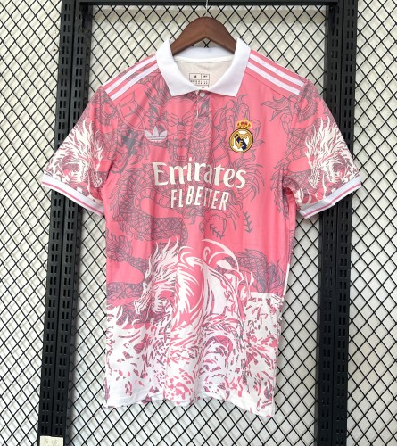 2025-26 Pink Dragon Real Madrid Special Edition Jersey
