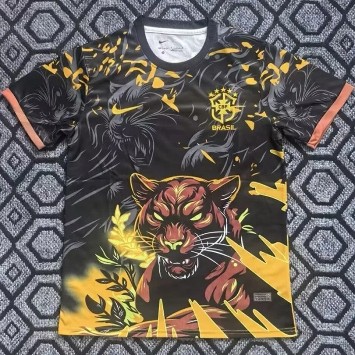 25-26 Brazil Yellow Special Edition Fans Soccer Jersey