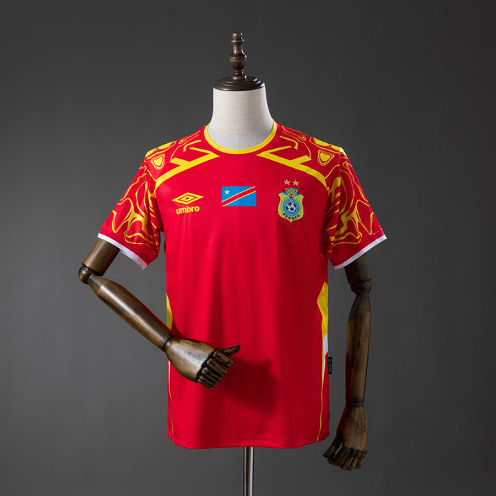 2026 World Cup Congo Red Football Jersey