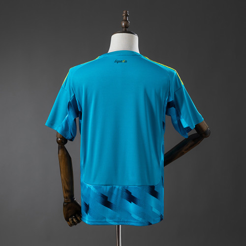 2026 Spain GoalKeeper Blue Soccer Jersey