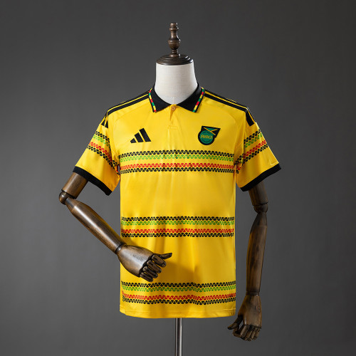 2026 Jamaica Home Player Version Soccer Jersey