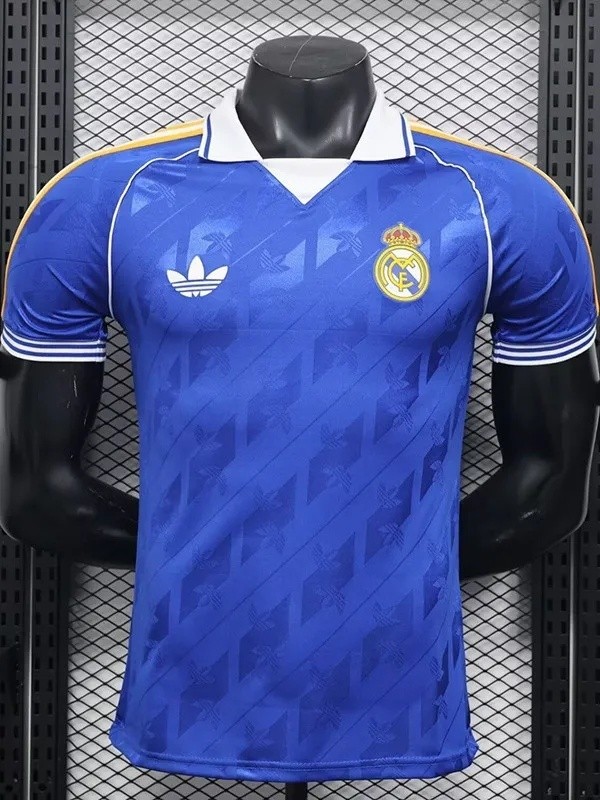 2025-26 Real Madrid Blue Polo Special Edition Jersey