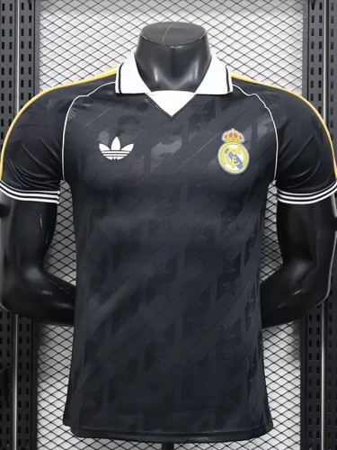 2025-26 Real Madrid Black Polo Special Edition Jersey