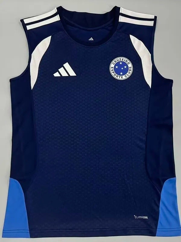 2026-27 Cruzeiro Home Royal blue tank top Vest