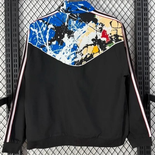 2026-27 Manchester United Black Windbreaker