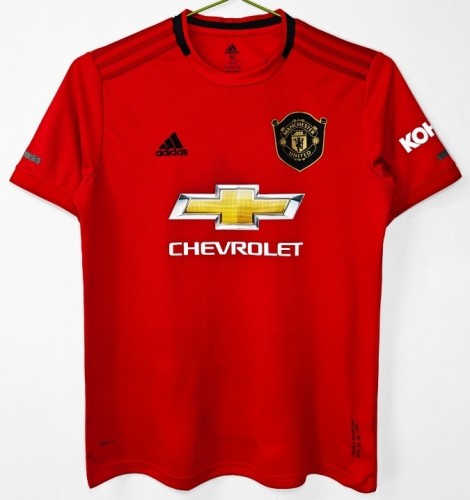 2019-20 Manchester United Home Retro Soccer Jersey