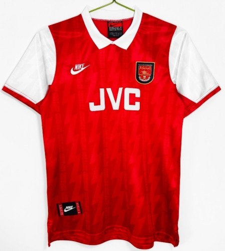 1994-96 Arsenal Home Retro Edition Soccer Jersey