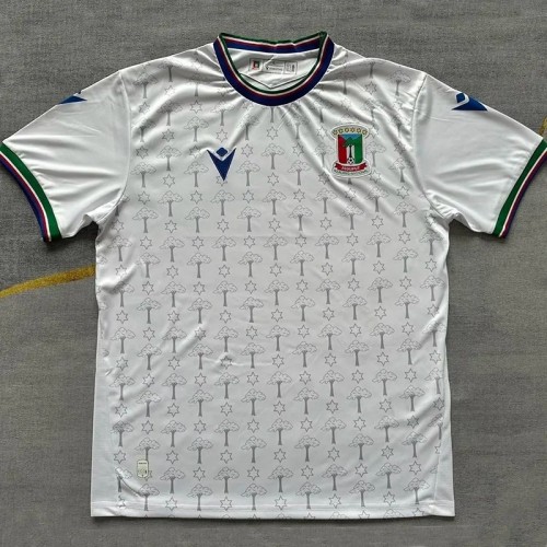 2025-26 Guinea Away White Soccer Jersey