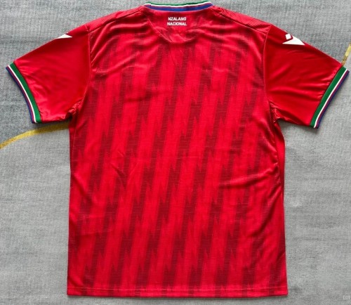 2025-26 Guinea Home Red Soccer Jersey