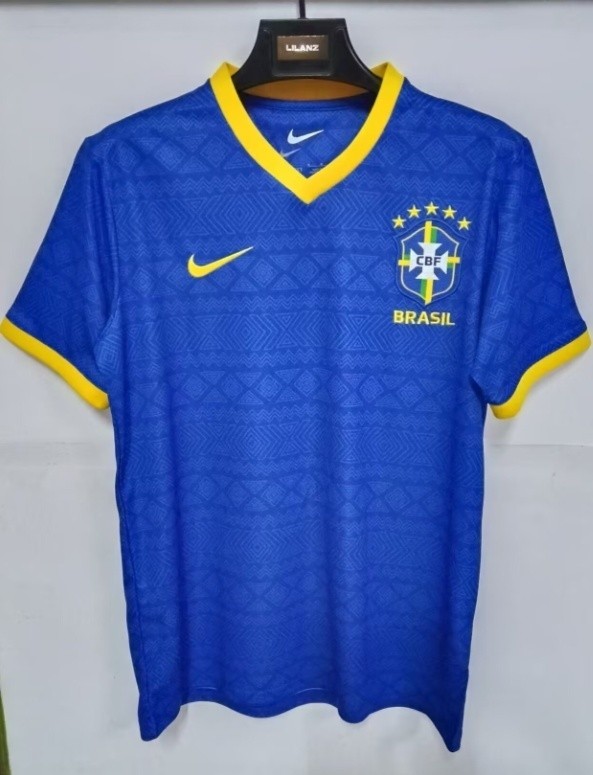 2026-27 Brazil Special Edition Blue Soccer Jersey