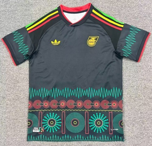 2026-27 Jamaica Away Black Fans Soccer Jersey