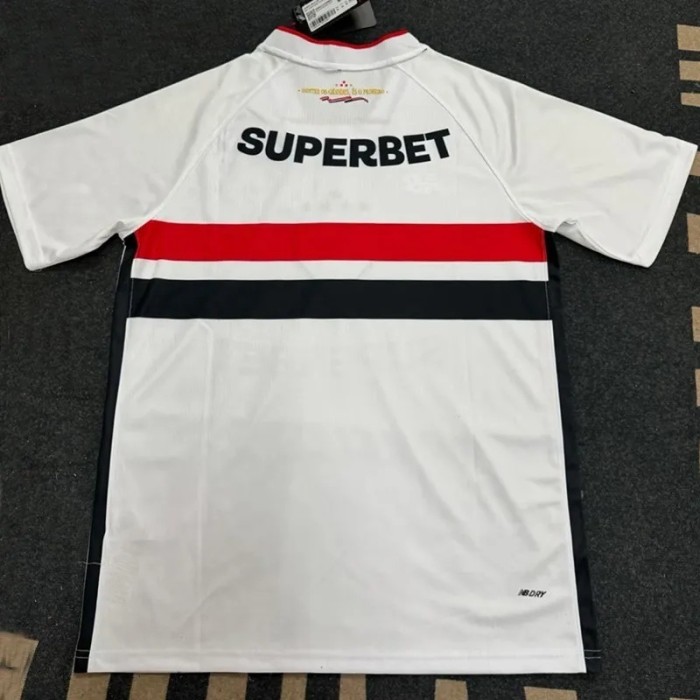 2026-27 Sao Paulo Home White Soccer Jersey