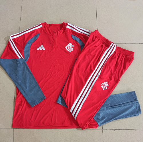 2026-27 Brazil International Red Half Pull  Tracksuit(半拉链)