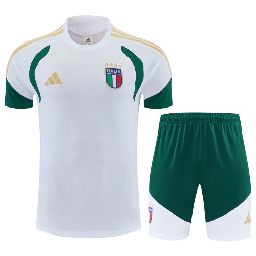 2026-27 Italy White Training Short Suit