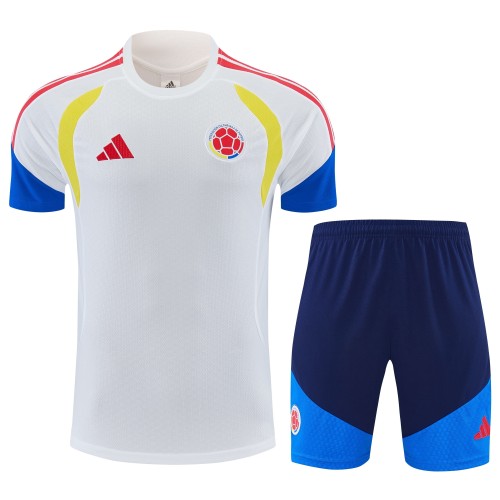 2026-27 Colombia White Training Short Suit