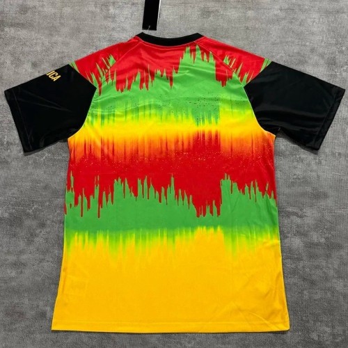 2026-27 Jamaica Yellow Red Special Edition Soccer Jersey