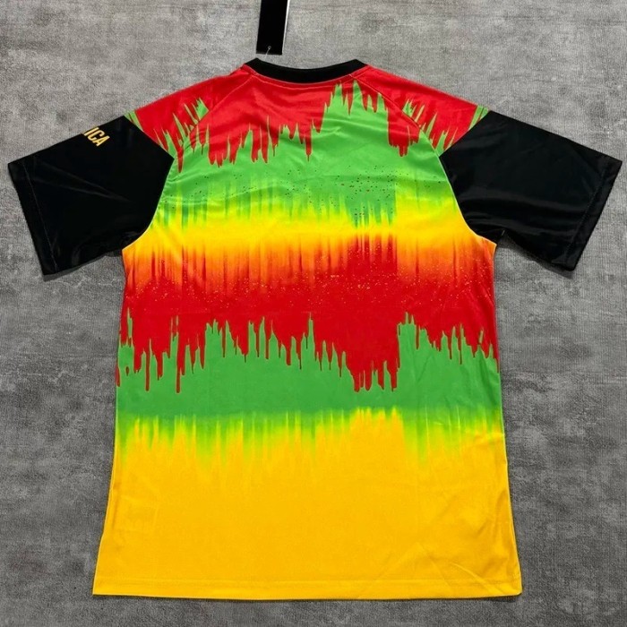 2026-27 Jamaica Yellow Red Special Edition Soccer Jersey