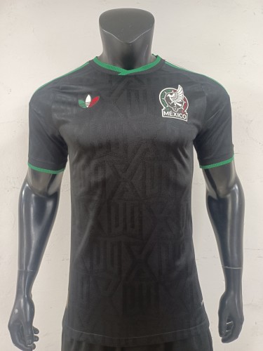 2026-27 Mexico Away Black Soccer Jersey