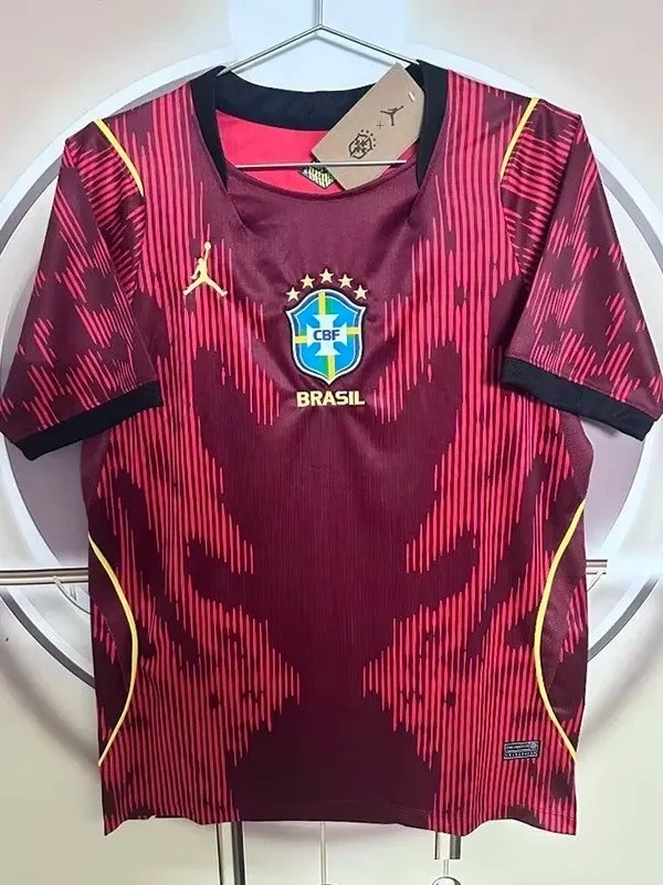 2026-27 Brazil Special Edition Red Soccer Jersey