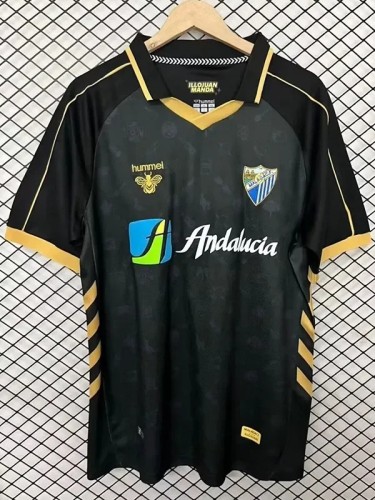 2026-27 Malaga Special Edition Black Soccer Jersey