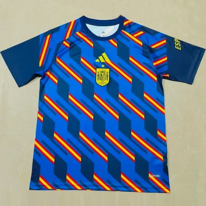 2026-27 Spain Special Edition Blue Soccer Jersey