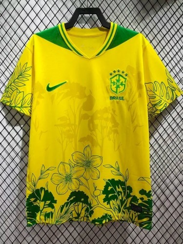 2026-27 Brazil Special Edition Yellow Soccer Jersey