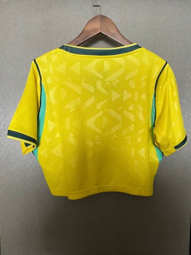 2026-27 Brazil Home Women Short Soccer Jersey