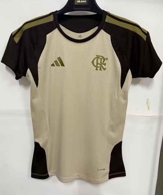 2026-27 Flamengo Beige Specail Edition Women Soccer Jersey