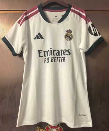 2026-27 Real Madrid Home White Women Soccer Jersey