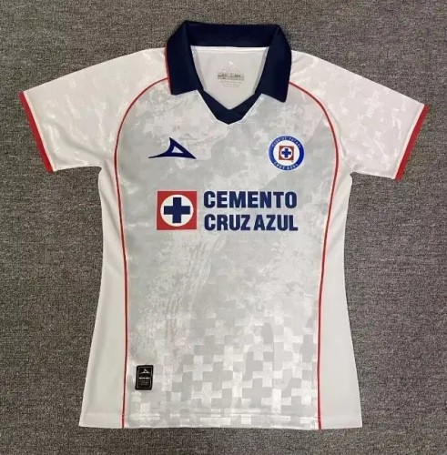 2025-26 Cruz Azul Special Edition White Women Soccer Jersey (女)