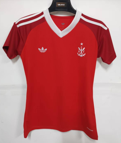 2026-27 Flamengo Women Red Goalkeeper Soccer Jersey
