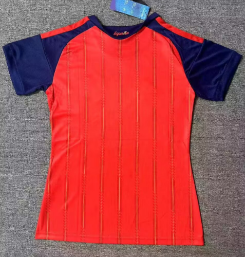 2026-27 Spain Home Red Women Soccer Jersey (女)