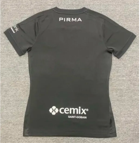 2025-26 Cruz Azul Third Away Women Black Soccer Jersey (女)