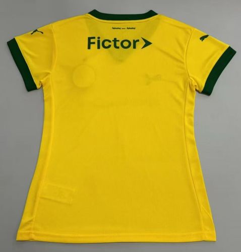 2025-26 Palmeiras Third Away Women yellow Soccer Jersey (女)