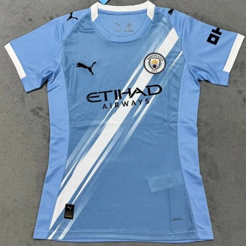 2025-26 Manchester City Home Women Soccer Jeasey