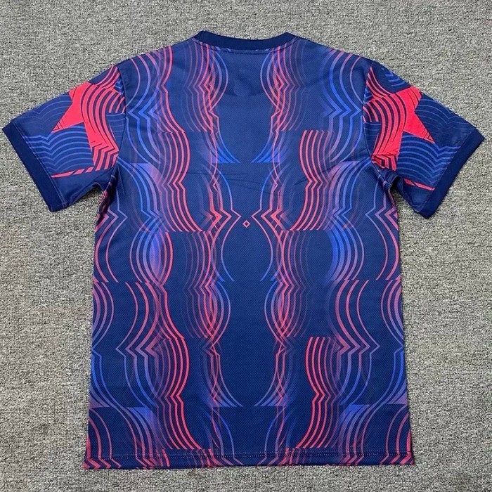 2026-27 Barcelona Blue-Red Soccer Jersey