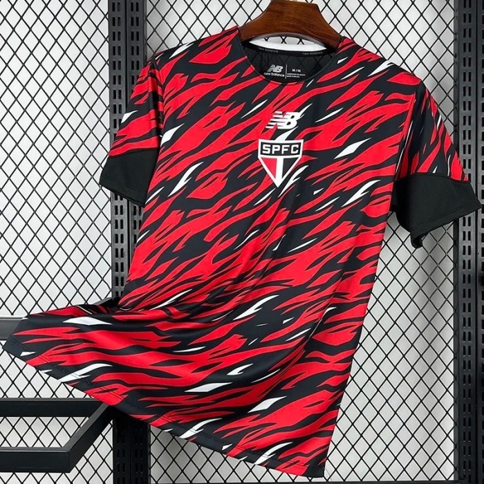 2026-27 Sao Paulo Red-Black Soccer Jersey