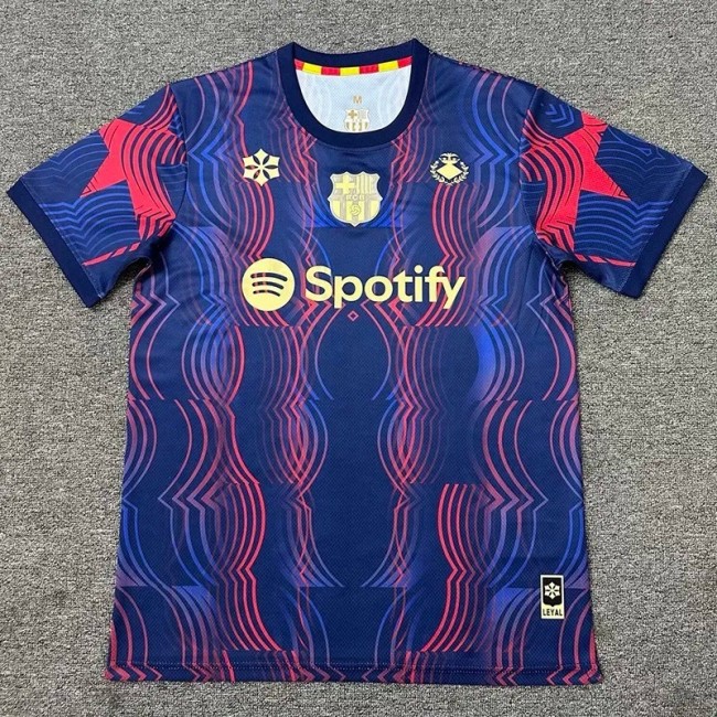 2026-27 Barcelona Blue-Red Soccer Jersey