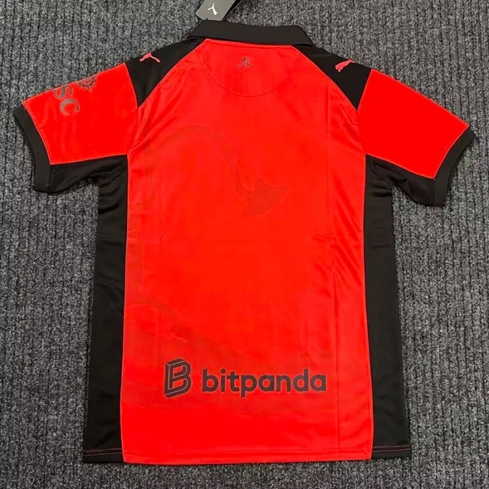 2026-27 AC Milan Fourth Away Red Soccer Jersey