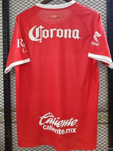 2025-26 Toluca Red Soccer Jersey